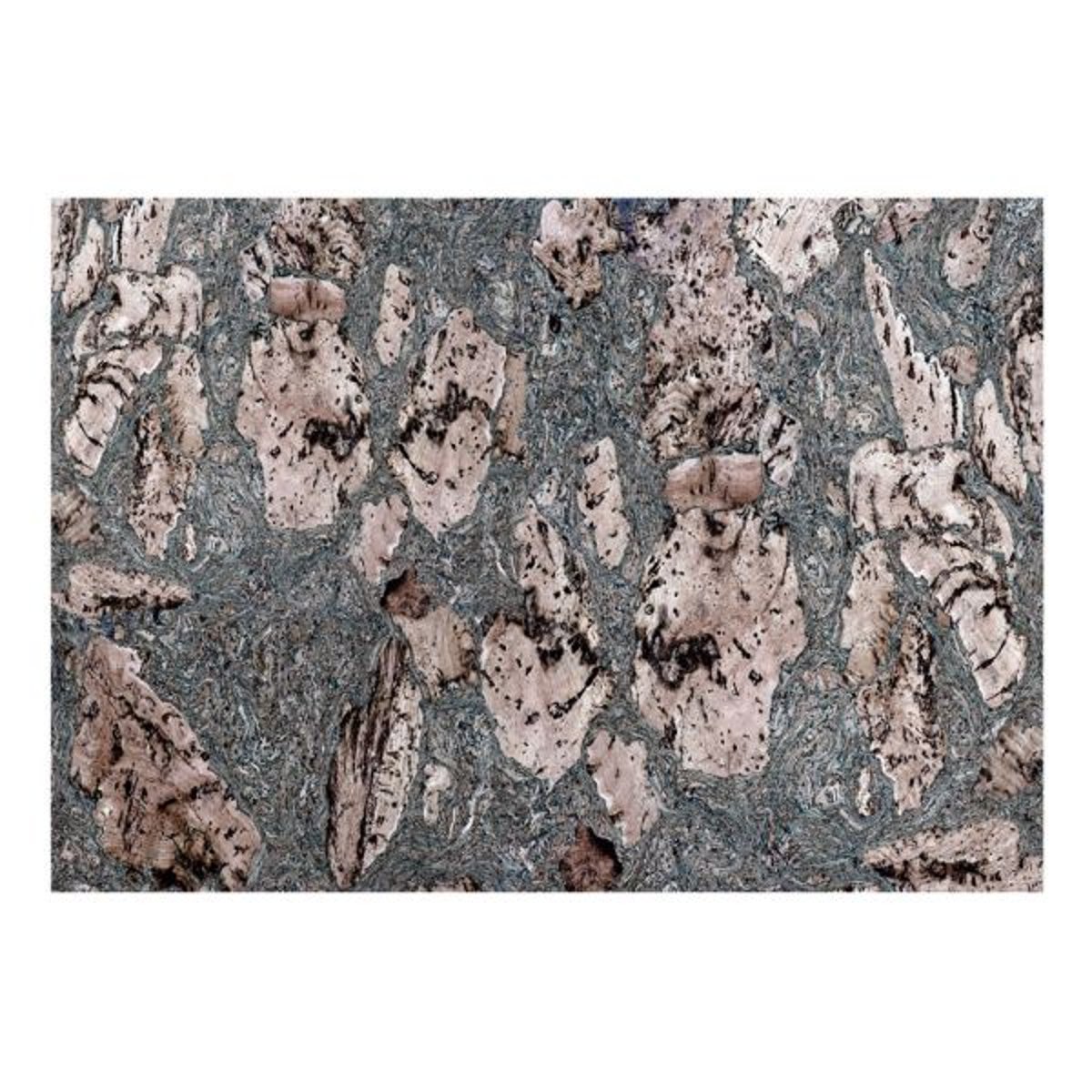 Papier peint intissé panoramique Grey stopper gris / argent, EDEN