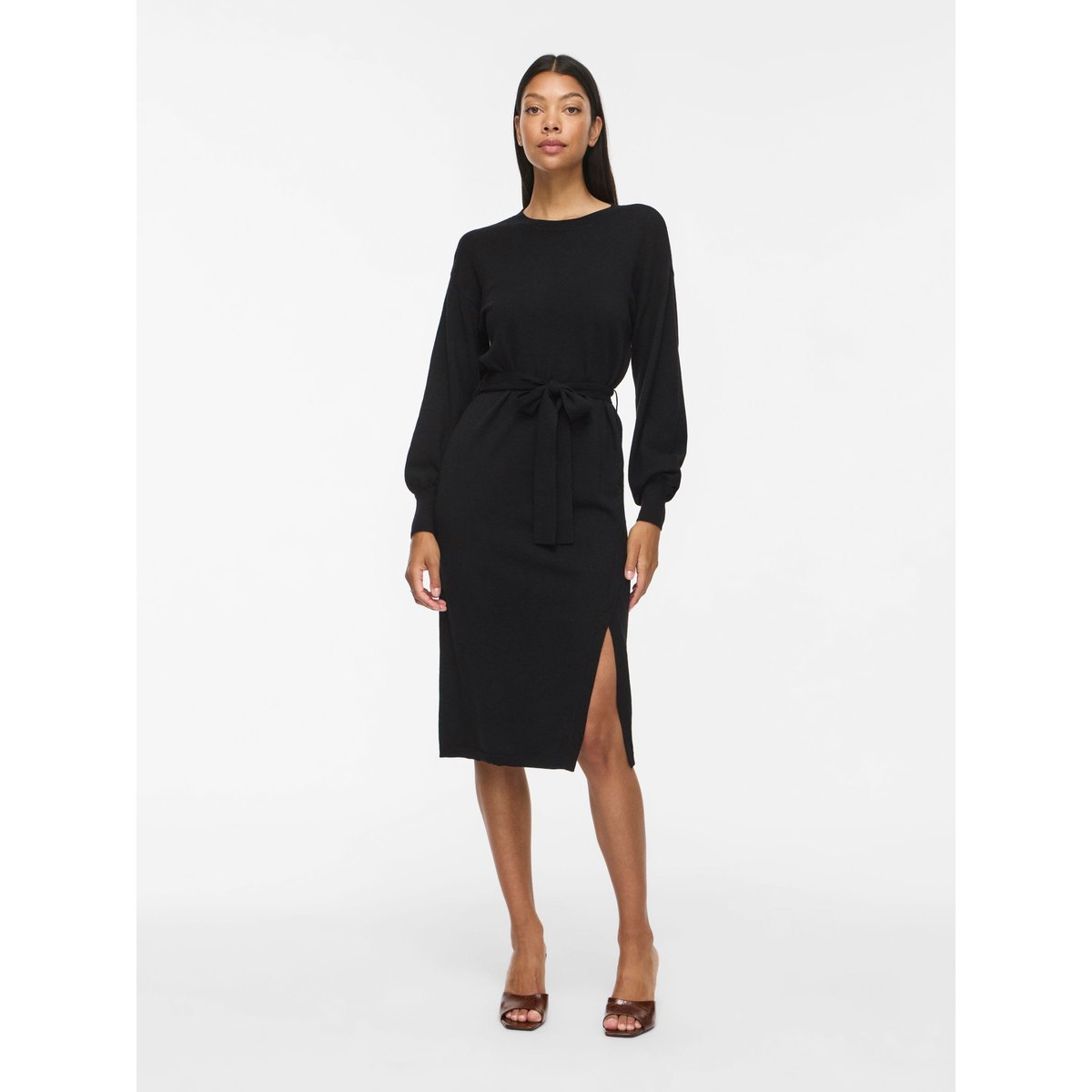 Robe En Maille noir - black, VILA