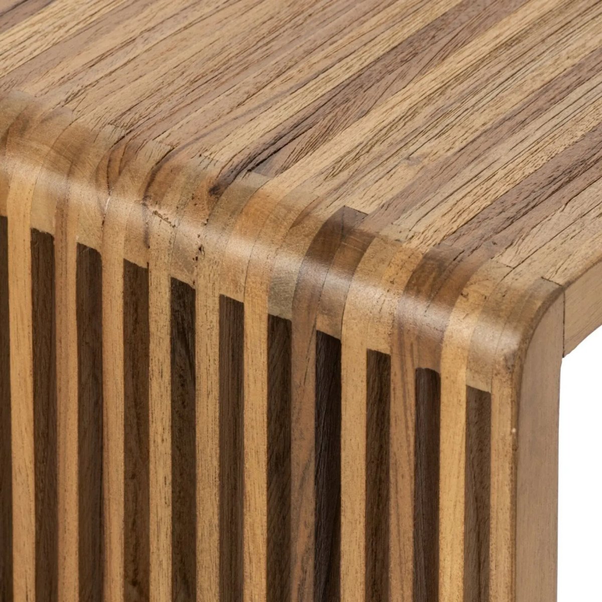 Bouts de canapé en bois recyclé H65 (lot de 2) - SIENA bois clair, HELLIN, DEPUIS 1862