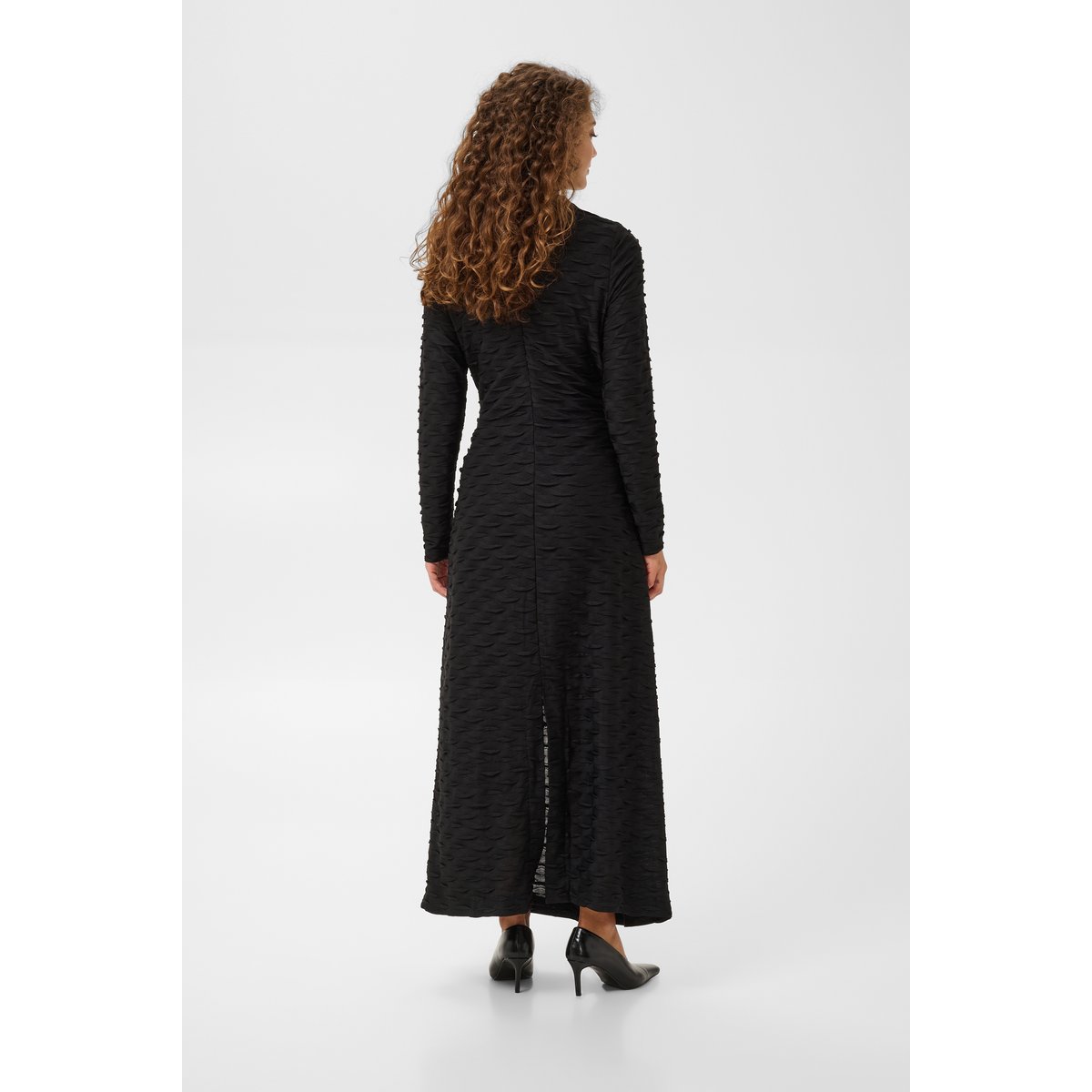 Robe décontractée noir black lurex, CULTURE