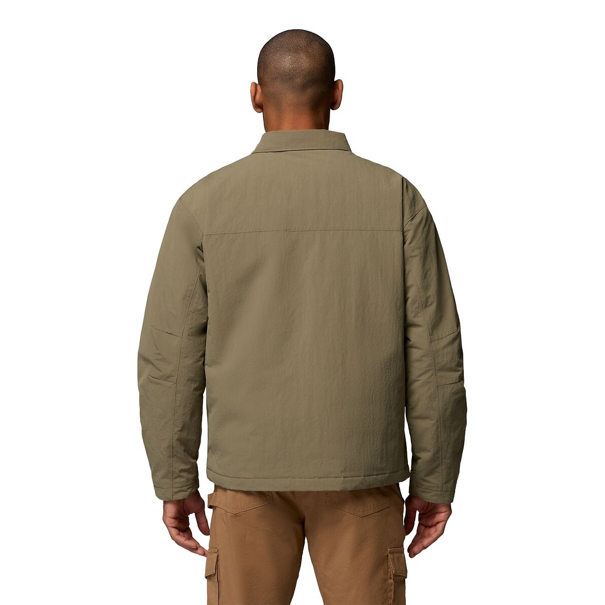Casaco com forro de camisa caqui, COLUMBIA