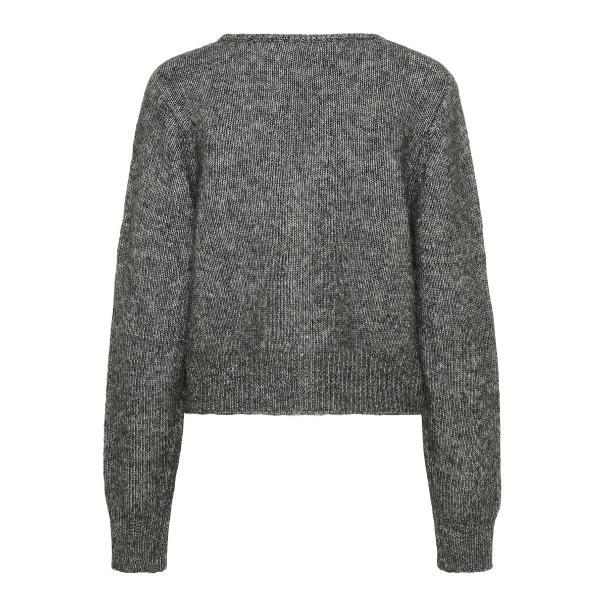 Cardigan à tricot gris dark grey melange, KAFFE