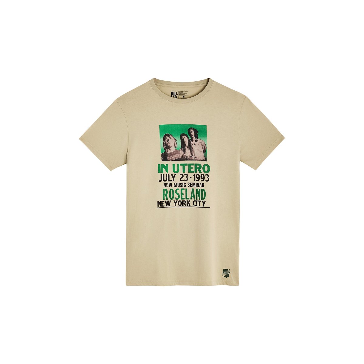 TSHIRT CLASSIC UTERO beige, PULLIN