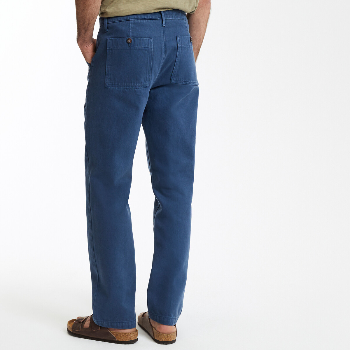 Straight Trousers indigo blue, LA REDOUTE COLLECTIONS