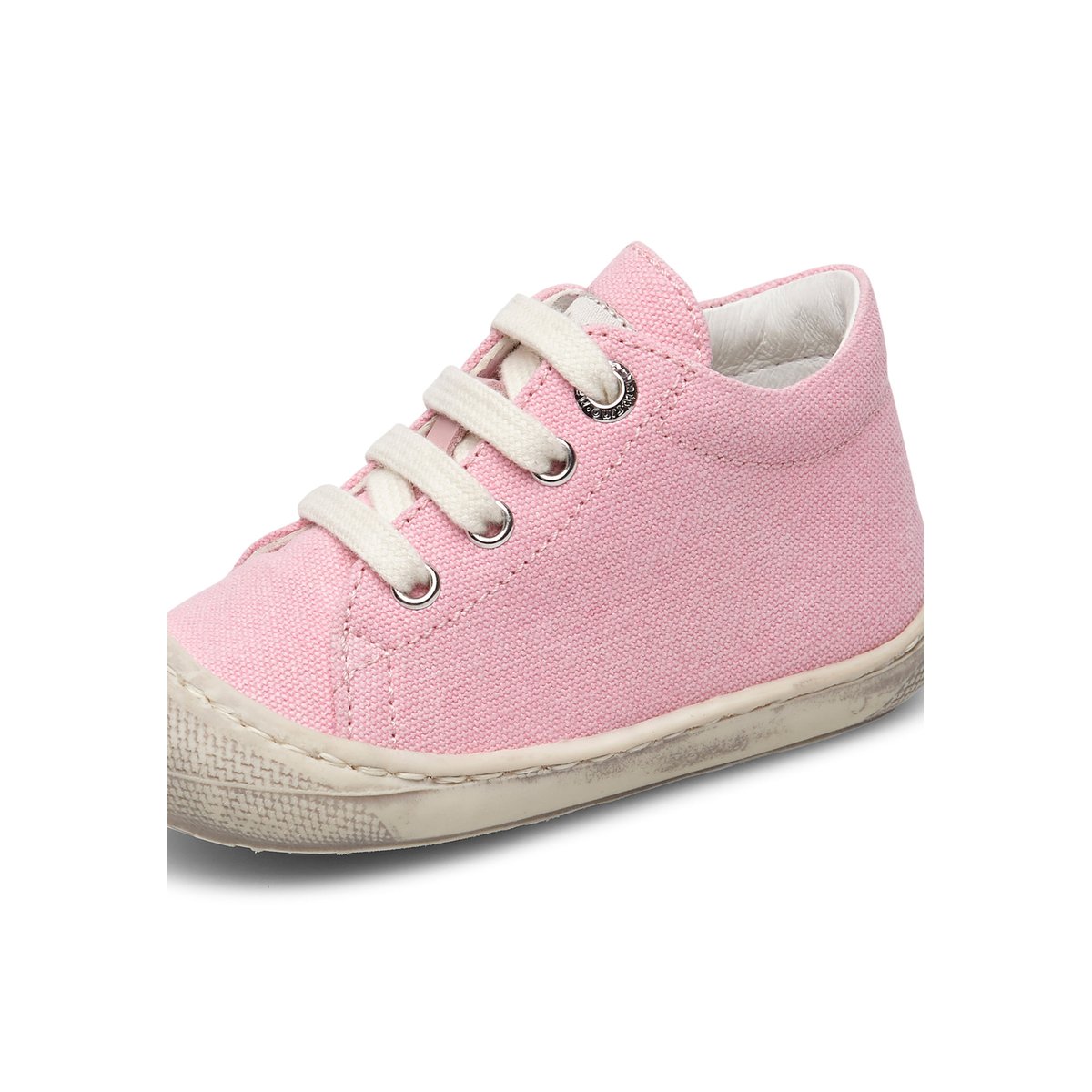 Chaussures premiers pas en toile COCOON rose-, NATURINO