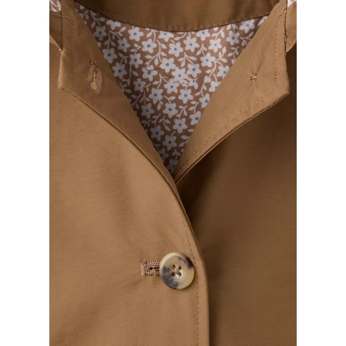 Trench taille froncée rouge-orangé, MANGO BABY