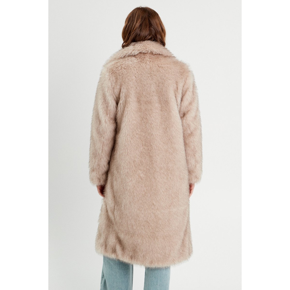 Manteau en étole sable, CACHE CACHE