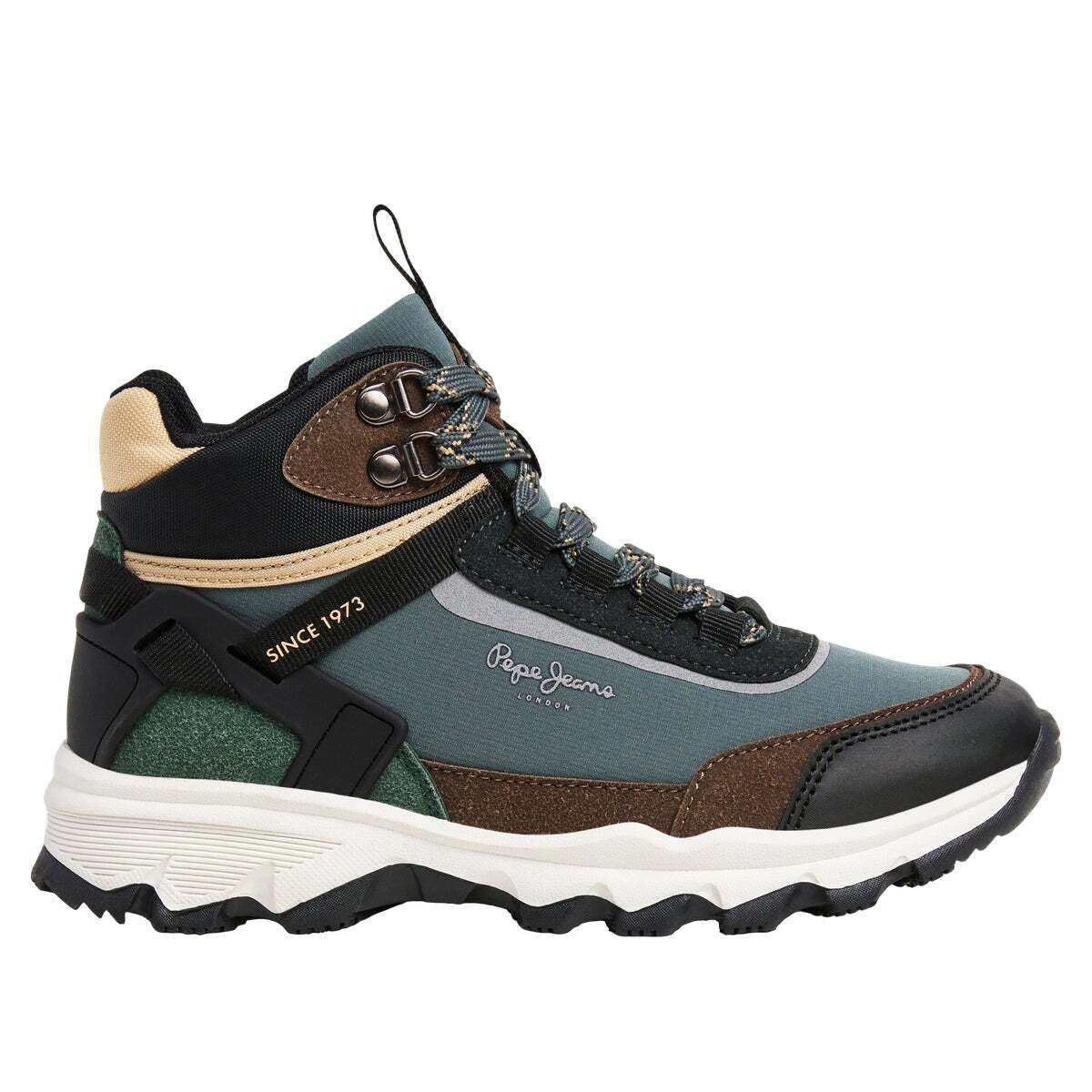 Bottines Trek Combinées noir, PEPE JEANS