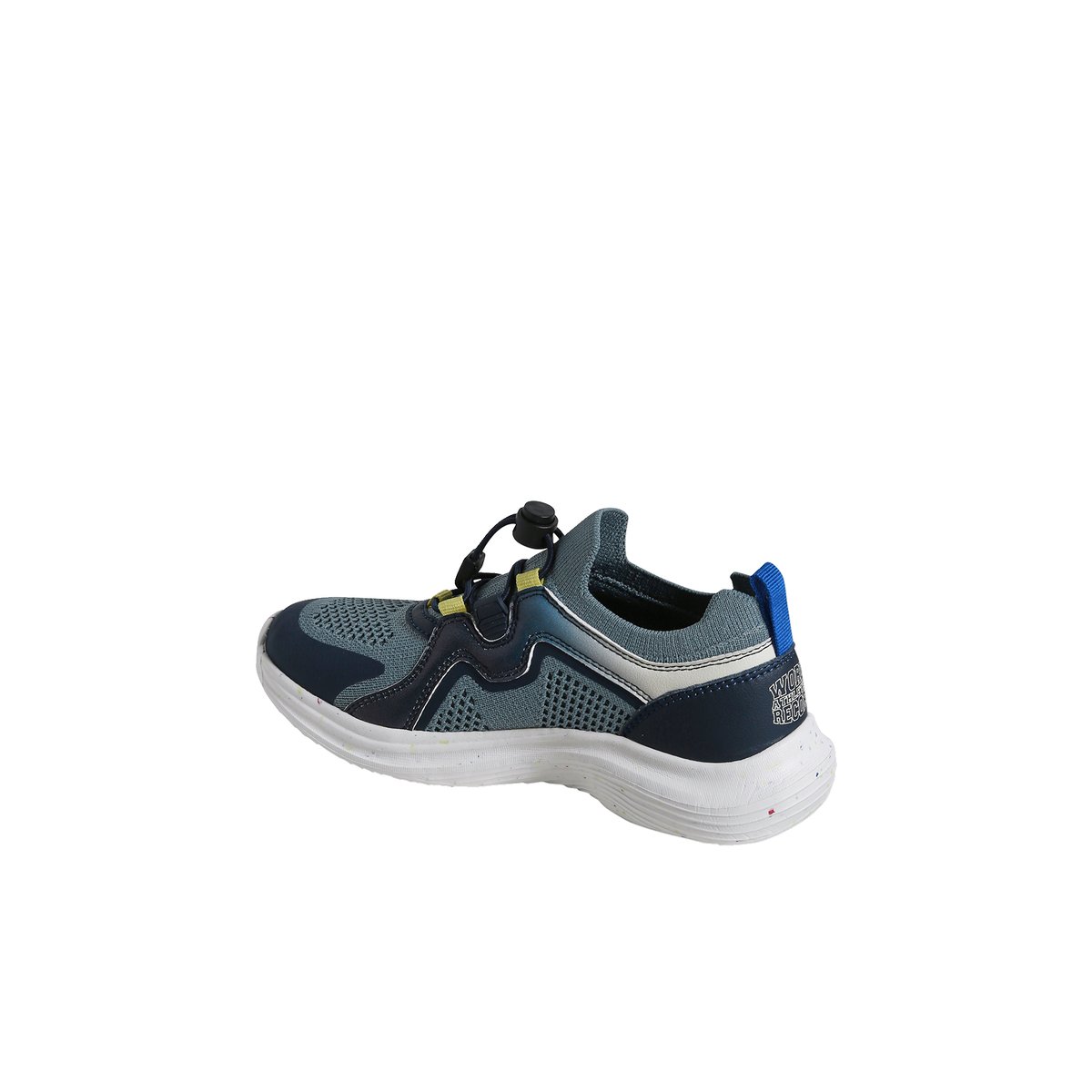 Baskets sport élastiquées enfant semelle épaisse lot bleu, VERTBAUDET
