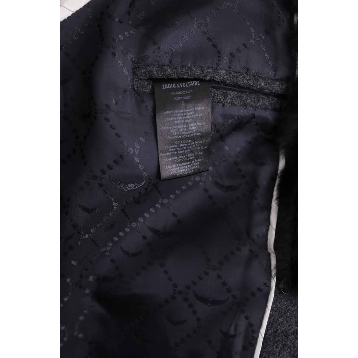 Manteau - Très Bon État anthracite, ZADIG&VOLTAIRE
