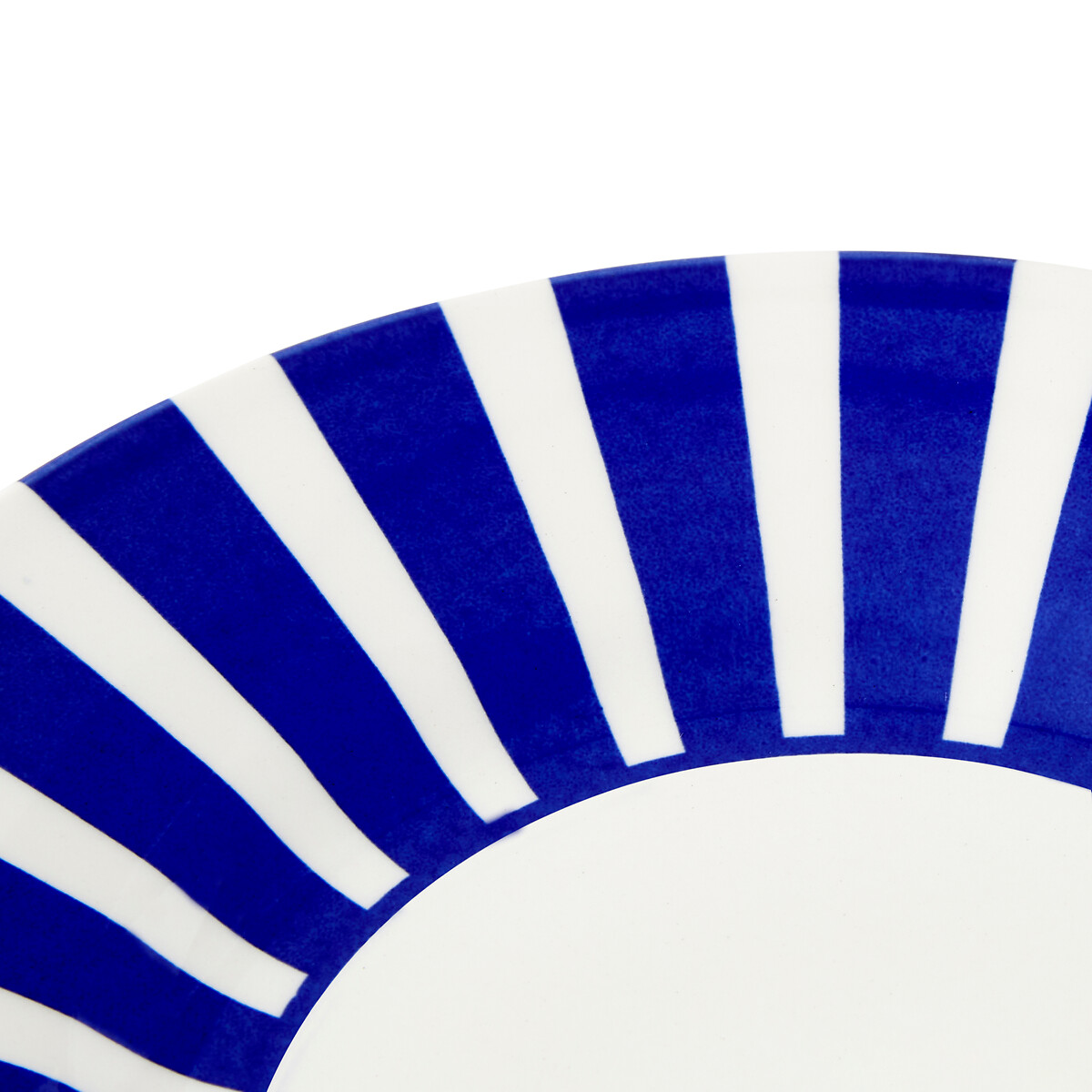 Set of 4 Steccato Bold Stripe Side Plates blue, SPODE