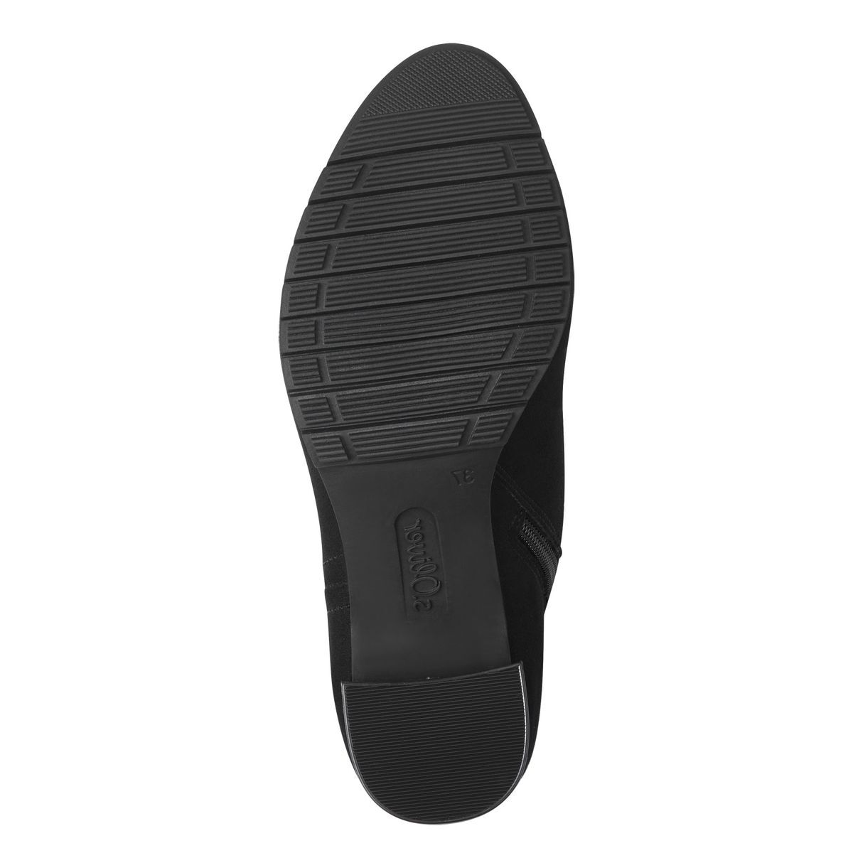 Bottine talon bloc noir, S.OLIVER
