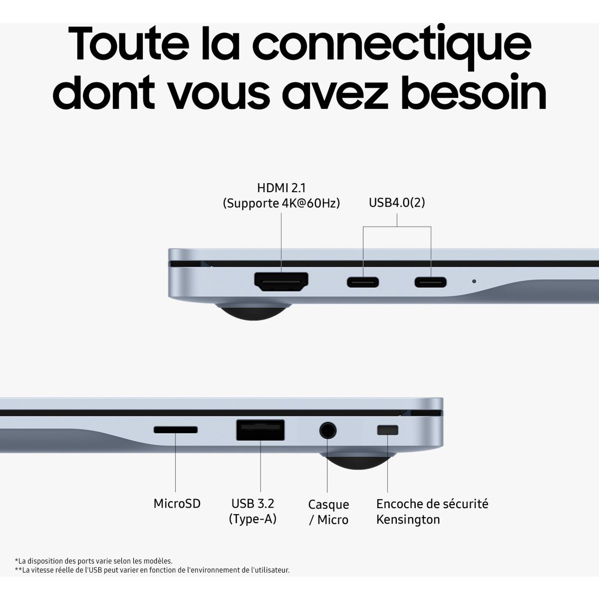 Ordinateur portable GB4 Edge SE 15.6' 15,6" Snapdragon X 16 Go RAM LPDDR5x SSD 256 Go (souris incluse) couleur unique, SAMSUNG
