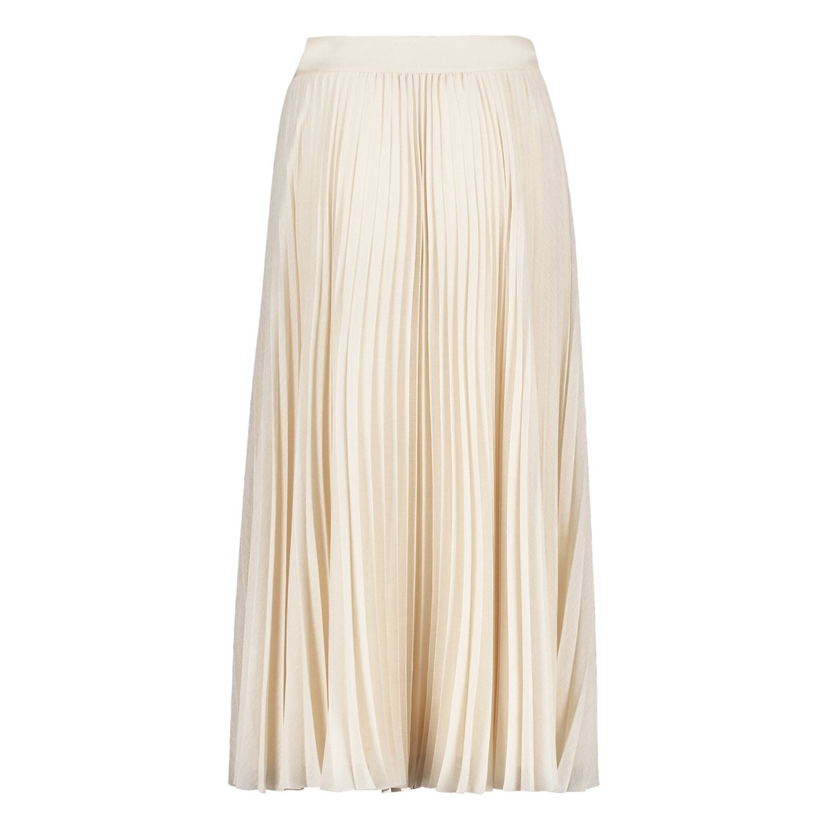Jupe en tulle à plis champagne sorbet, VERA MONT