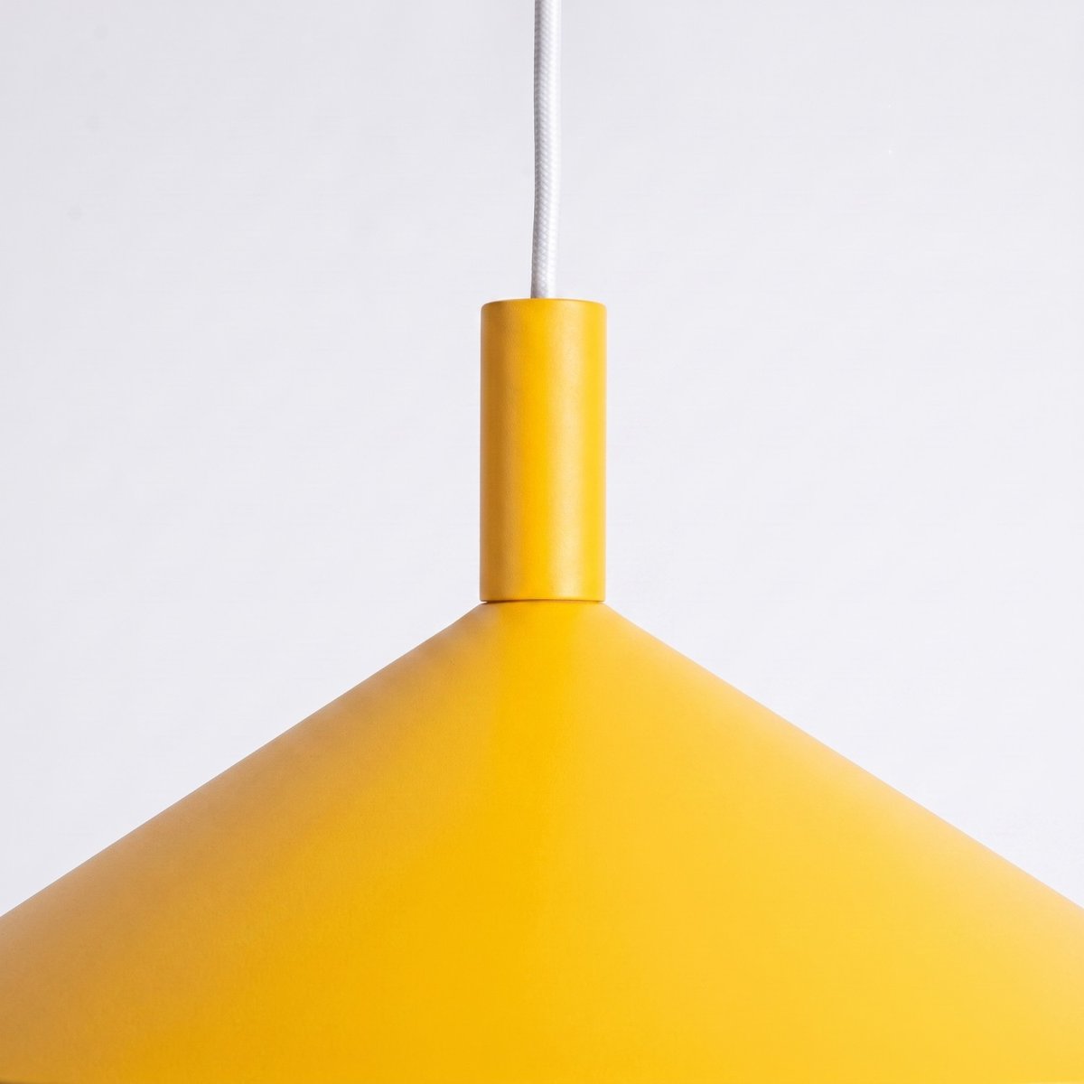 Suspension Acier Jaune E27 1 Nox jaune, EDEN