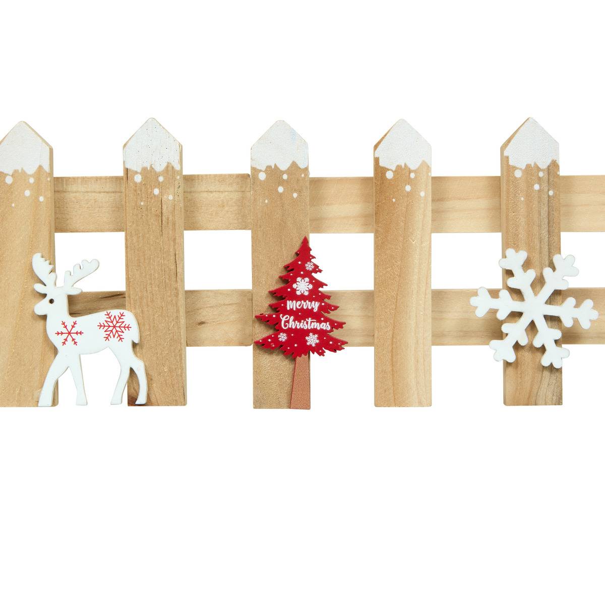 CLOTURE BOIS PERSOS L90X10 modèle b, FEERIC LIGHTS & CHRISTMAS
