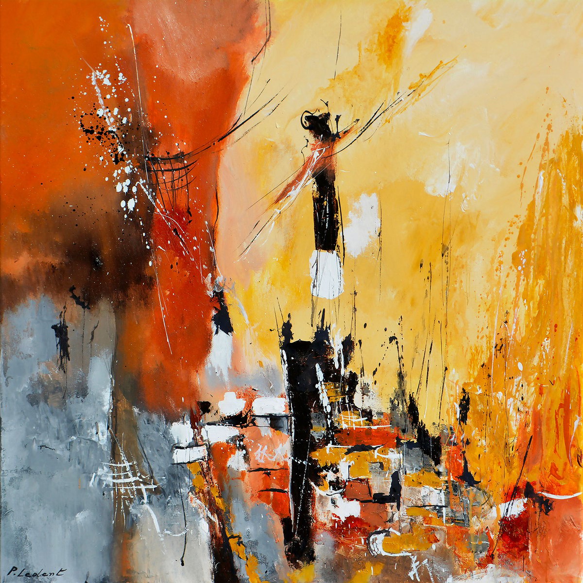 Tableau terre d' ocre en provence tableau alu dibond, HEXOA