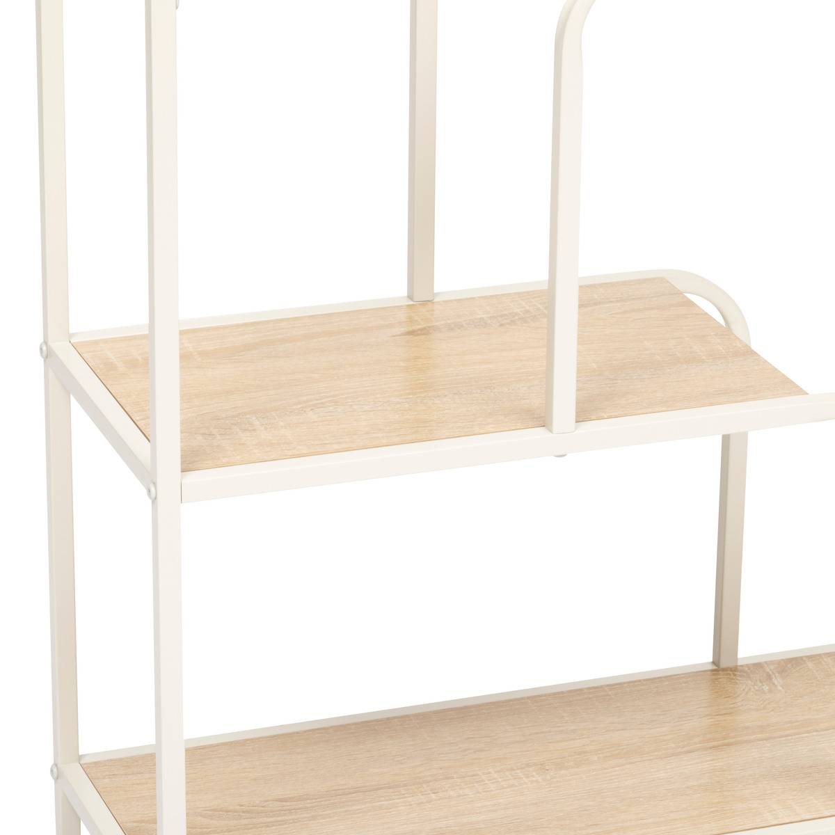 Console 2 étagères CURVY beige, 5FIVE SIMPLY SMART