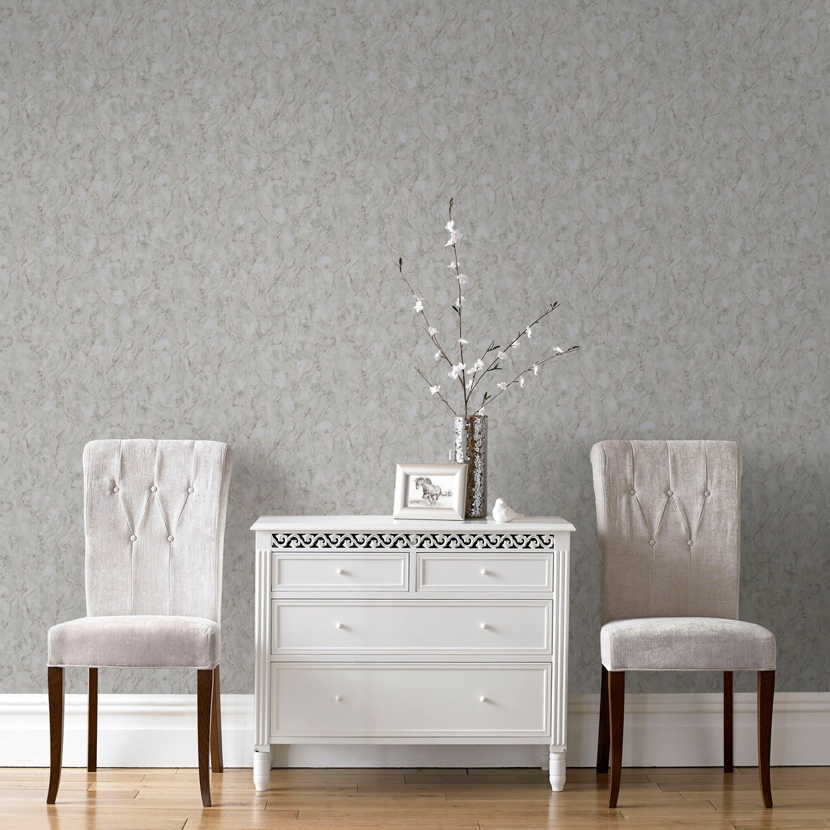 Papier peint Marbre gris, BOUTIQUE