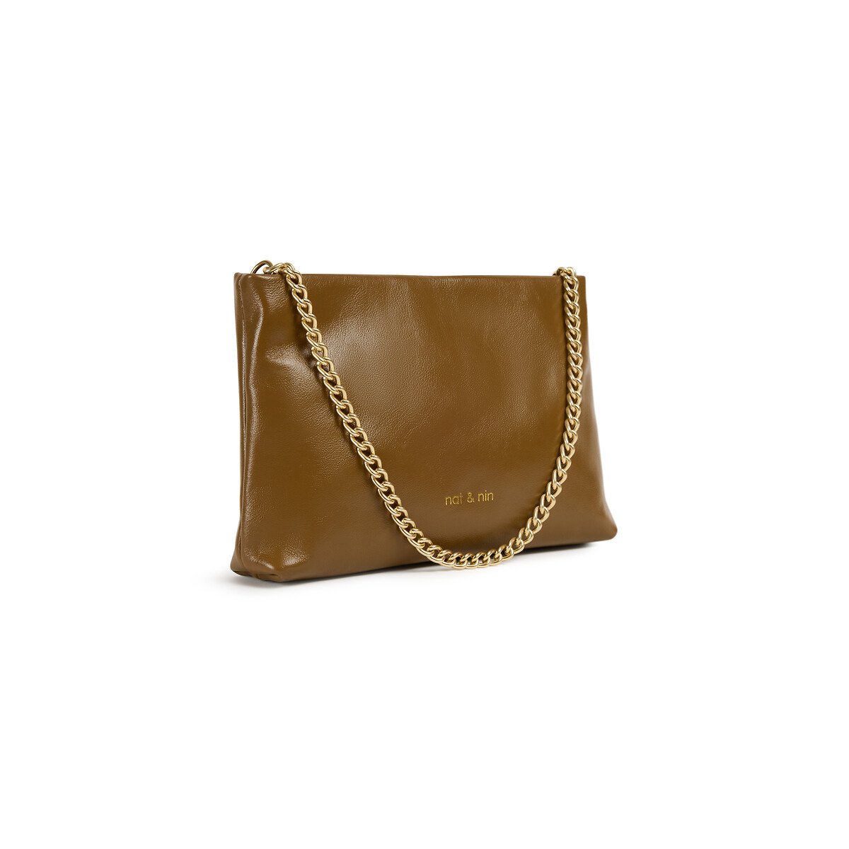 Sac besace en cuir MOLLY tabac, NAT & NIN