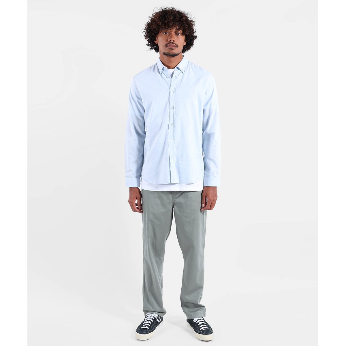Chemise manches longues OXFORD light blue, OXBOW