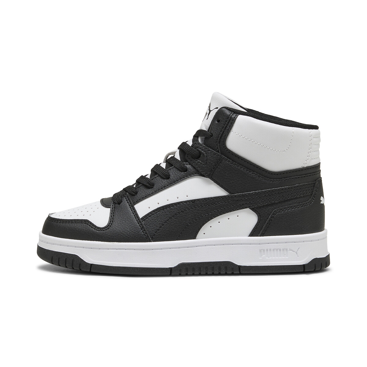 Baskets montantes Rebound Slam Mid blanc/noir, PUMA