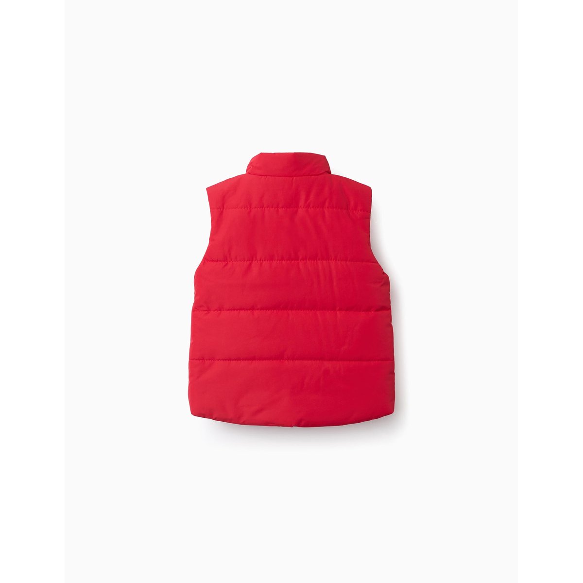 Doudoune sans manches avec doublure en polaire et poches latérales rouge, ZIPPY
