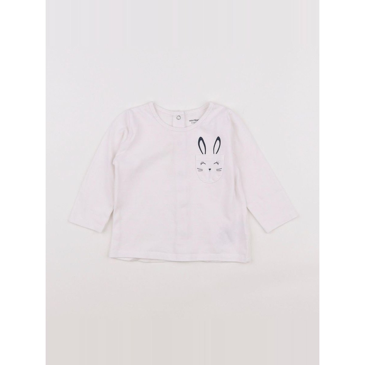 Tee-shirt - Très bon état blanc, VERTBAUDET