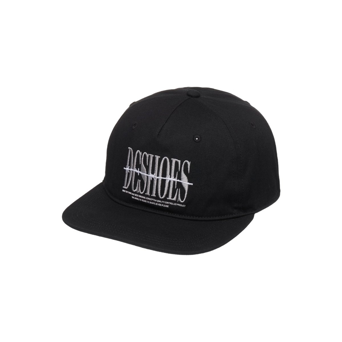 Casquette snapback CENTERED WIRE. noir black, DC SHOES