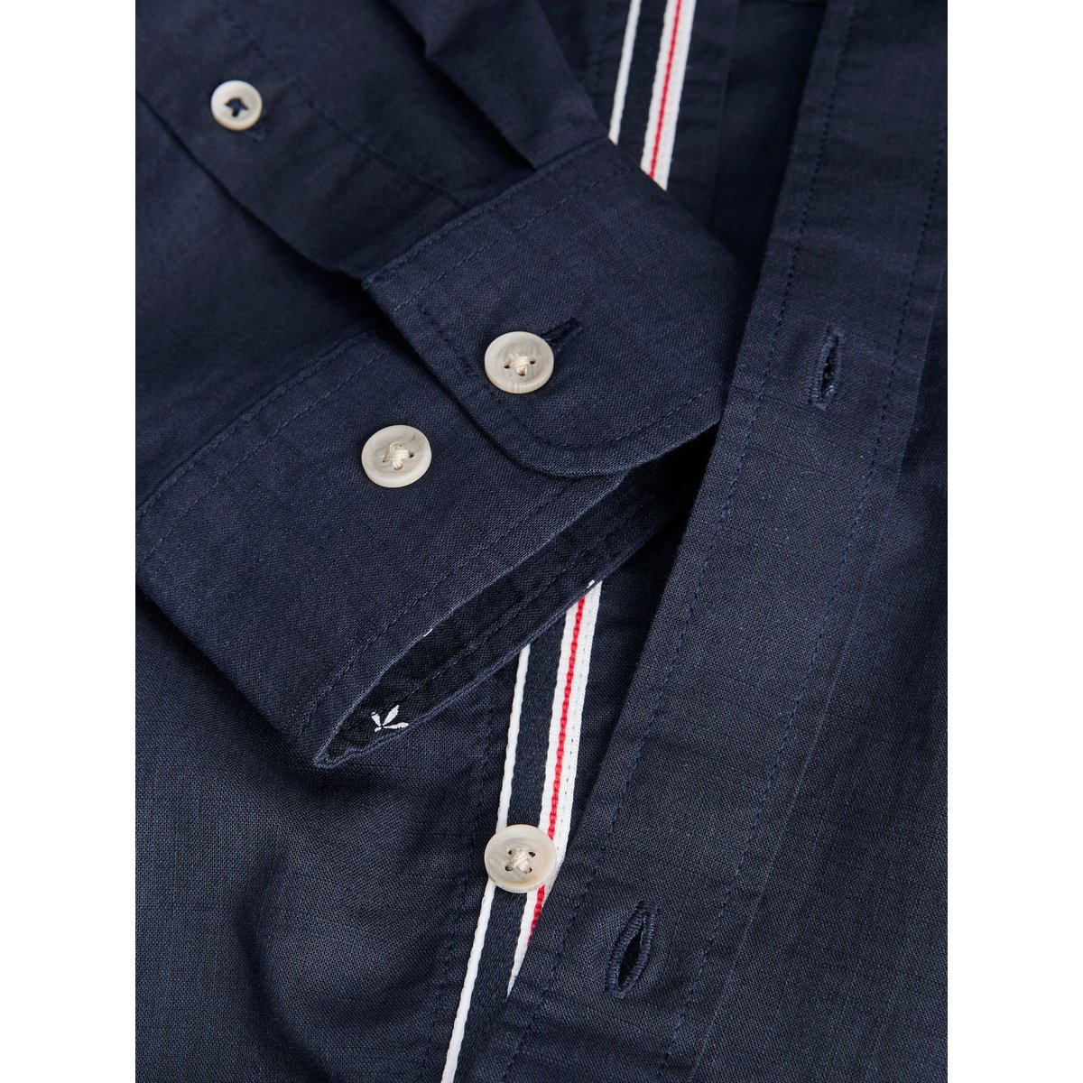 Chemise manches longues bleu marine, JACK & JONES