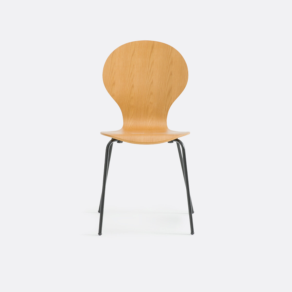 Silla apilable, Lenon roble teñido, LA REDOUTE INTERIEURS