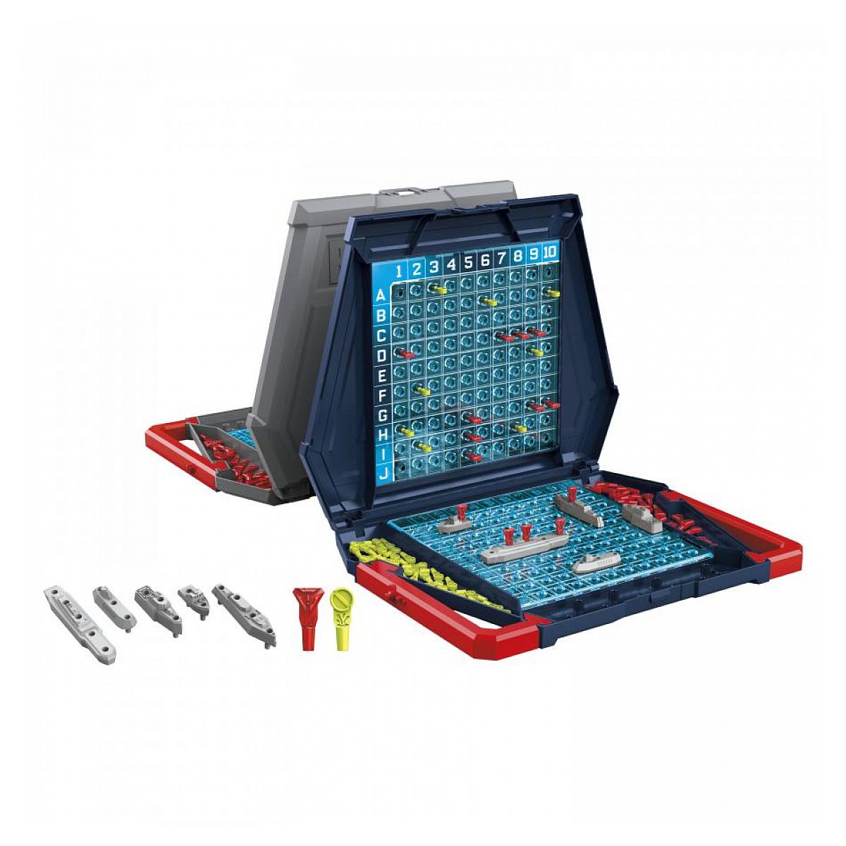 jeu de societe Touché coulé couleur unique, HASBRO