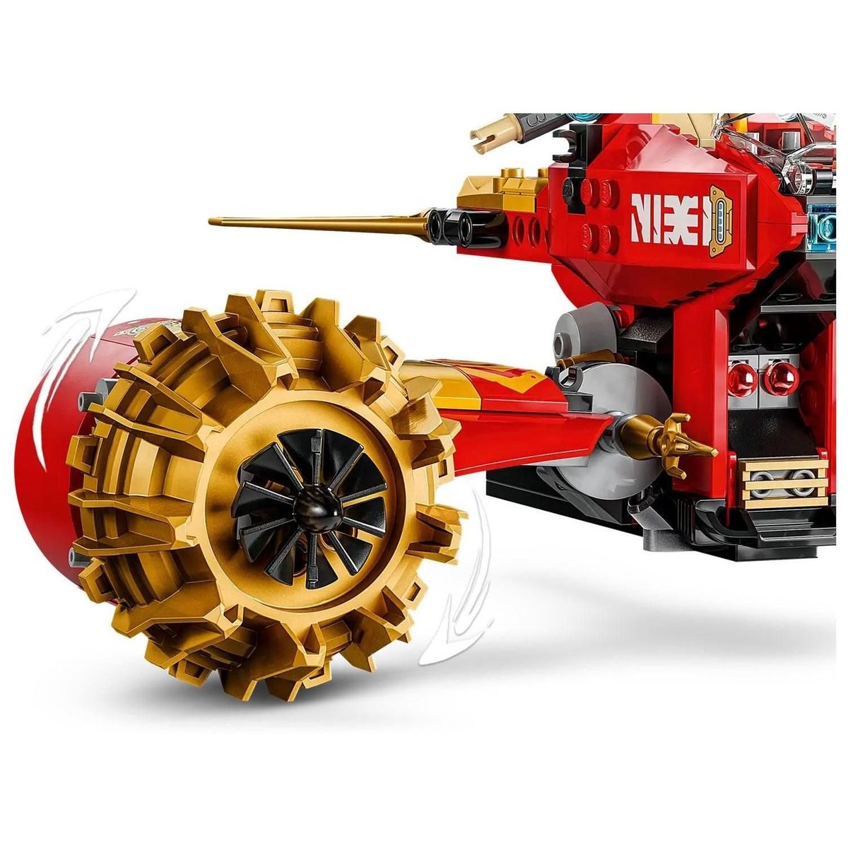 LEGO NINJAGO - La moto tempête du robot de Kai - 71830 multicolore, LEGO