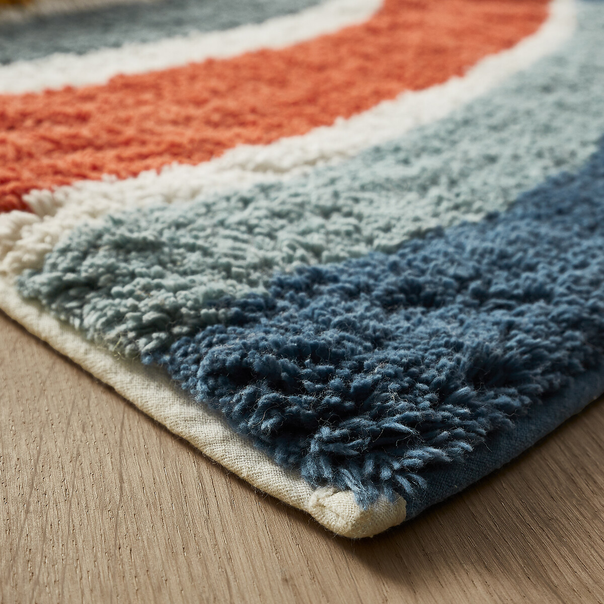 Vloerkleed voor kinderen in bio katoen, klein model, Niji multicolor, AM.PM