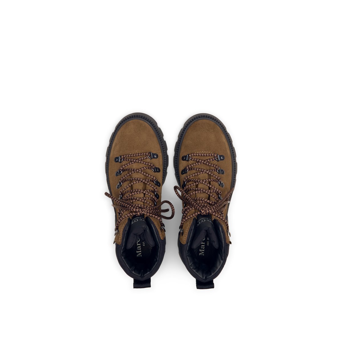 Bottes à lacets modèle Isak GTX avec membrane Gore-Tex ePE marron, MARC O'POLO