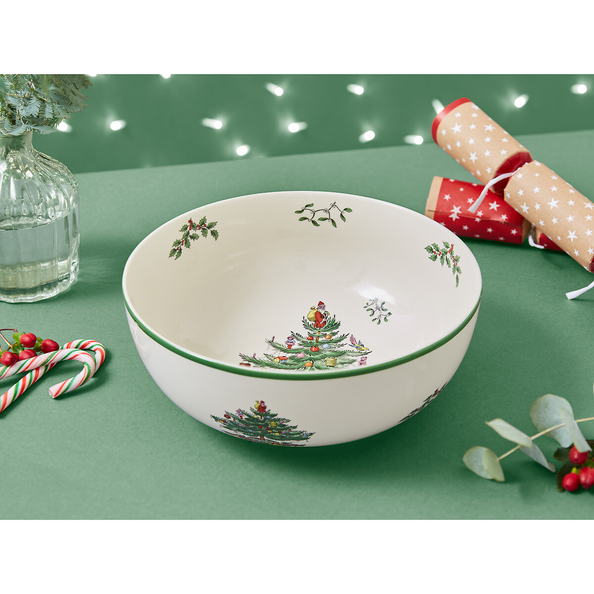 Christmas Tree Serving Bowl white, SPODE