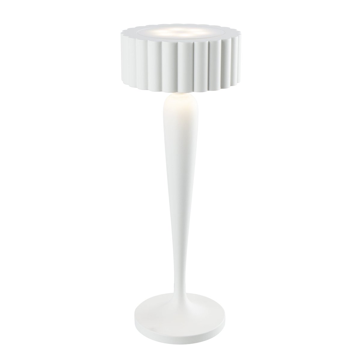 Lampe de table sans fil TWIGGY blanc, LUMISKY