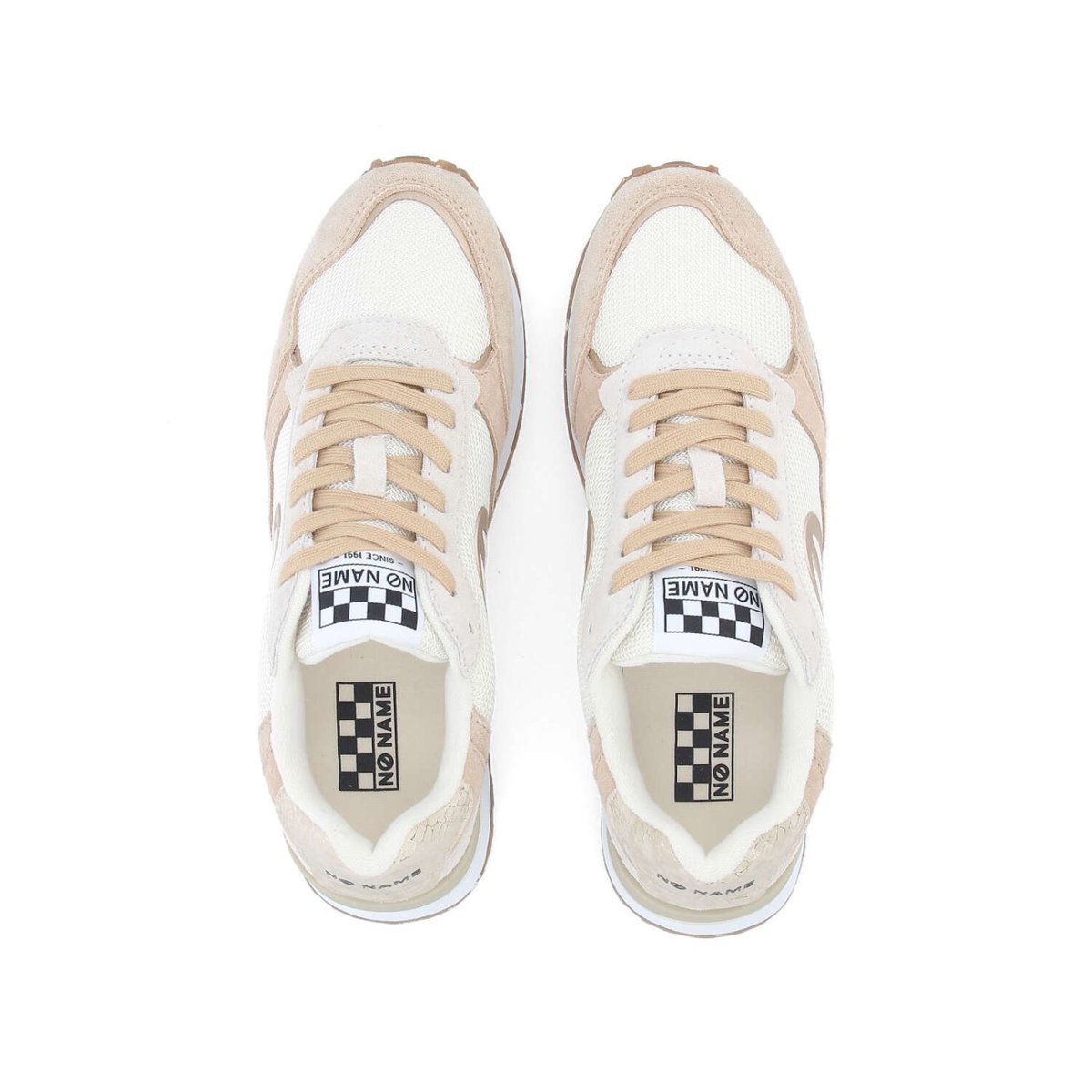TOVA RUNNER -  BEIGE/BLANC CASSE ["beige","blanc cassé"], NO NAME