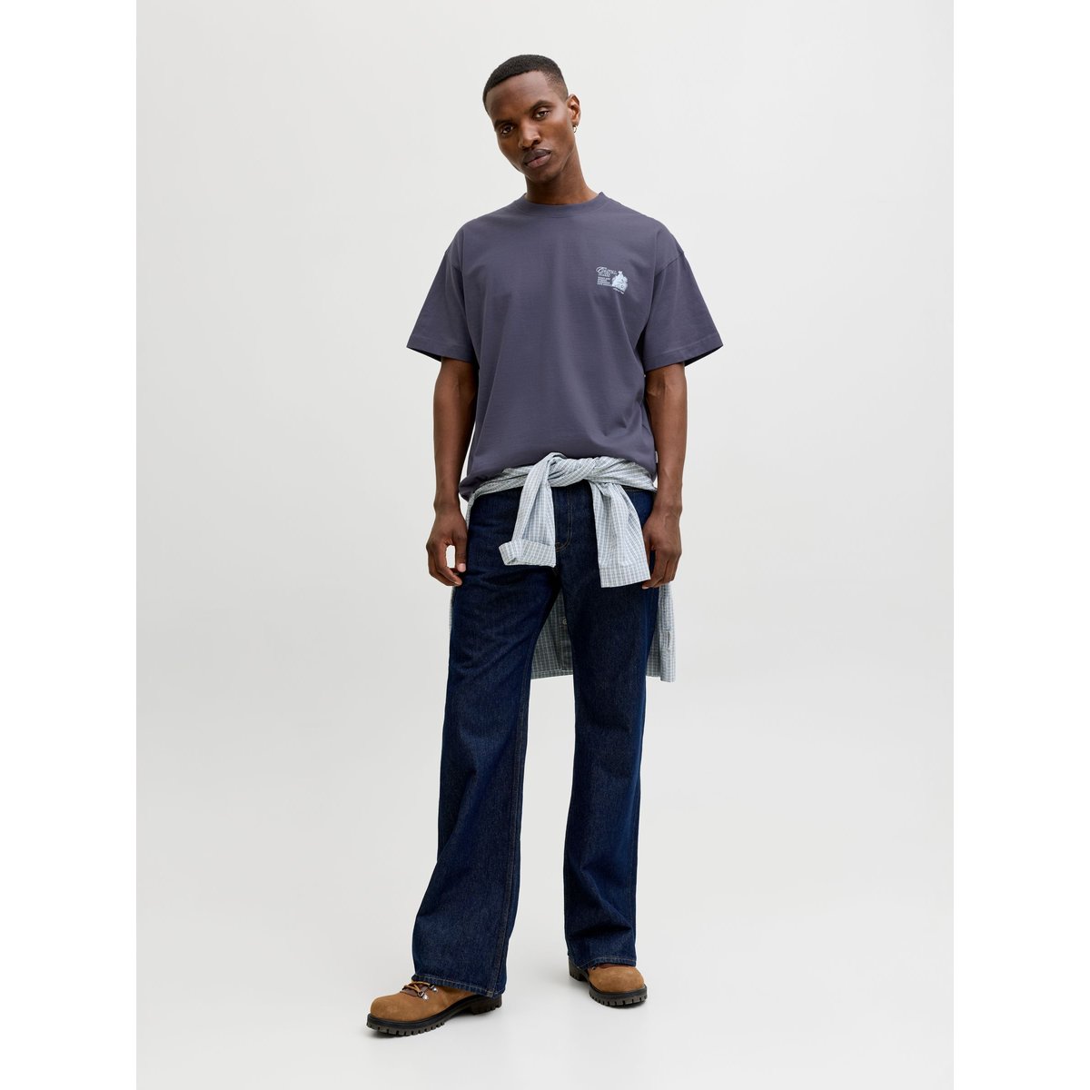 T-Shirt odyssey gray, JACK & JONES