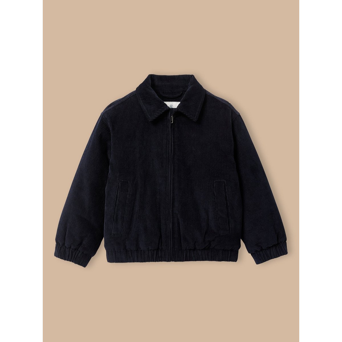 Blouson velours marine, CYRILLUS