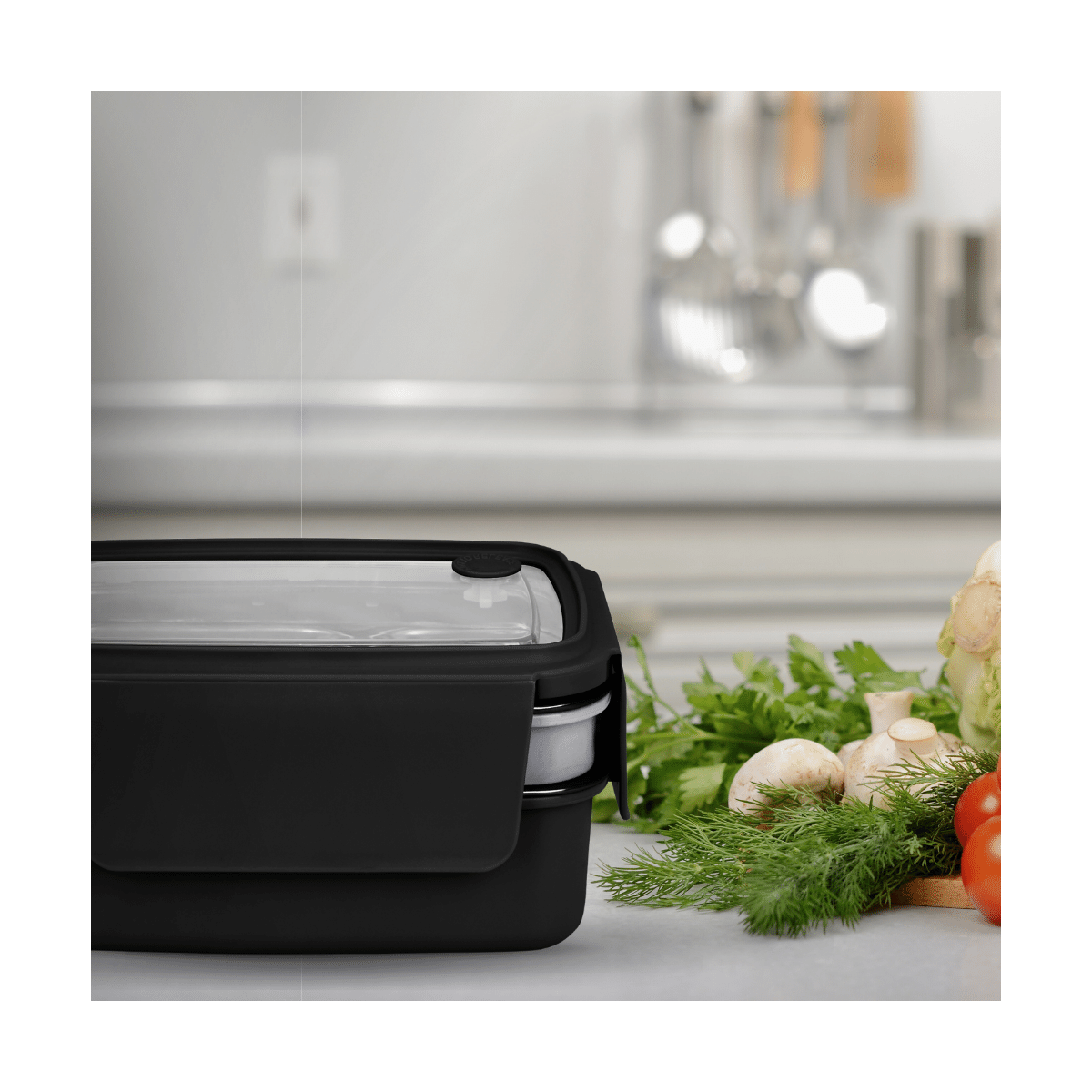 Lunch box isotherme noir, LIVOO