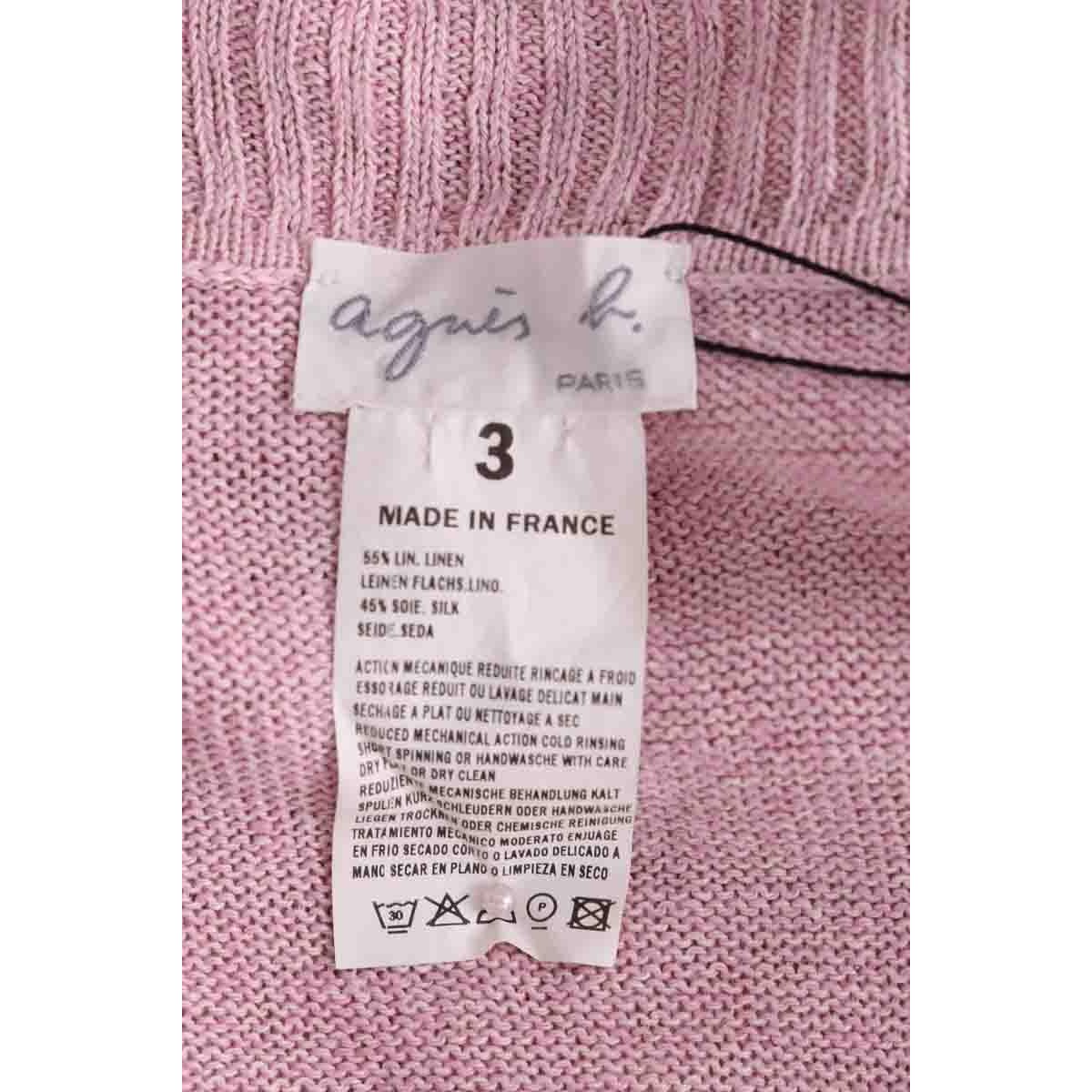 Pull - Très Bon État rose, AGNES B