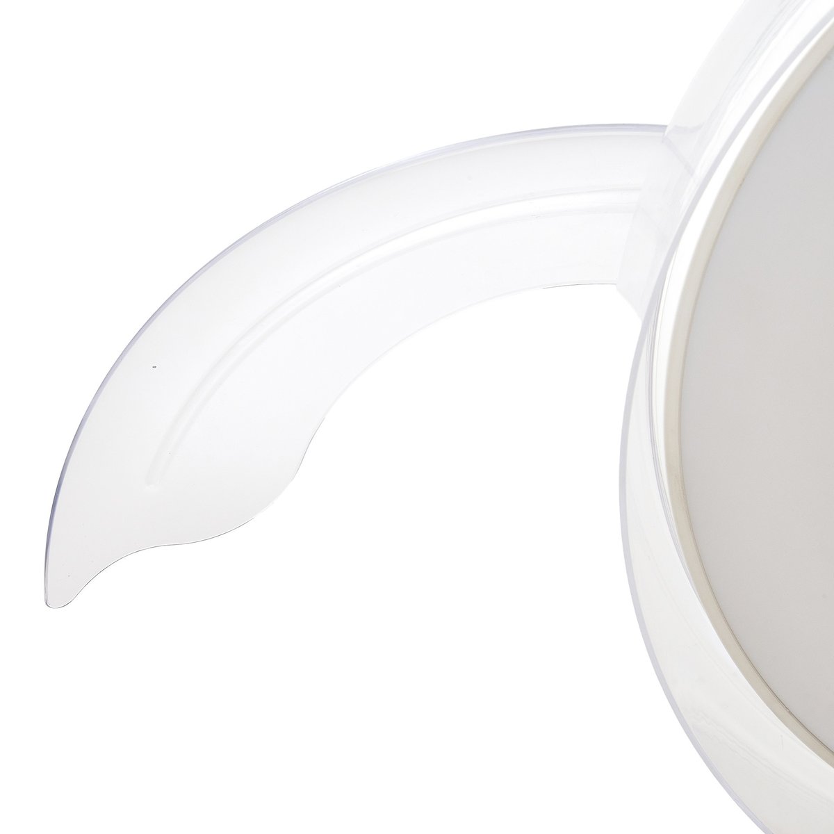 Ventilateur en métal, GLASS FAN transparent, MANTRA