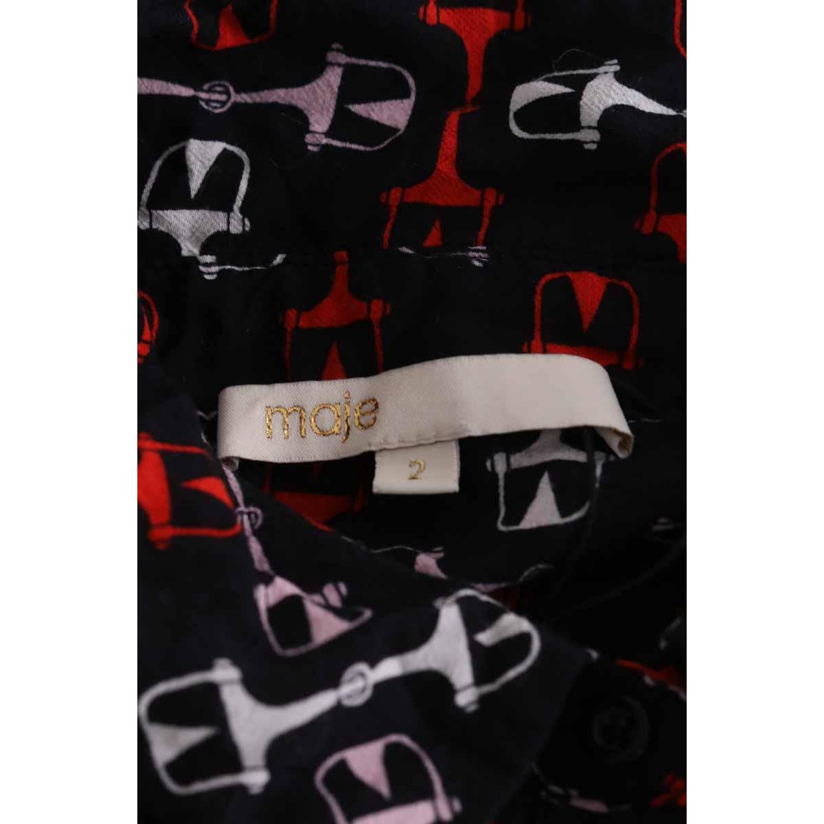 Chemise - Très Bon État noir, MAJE