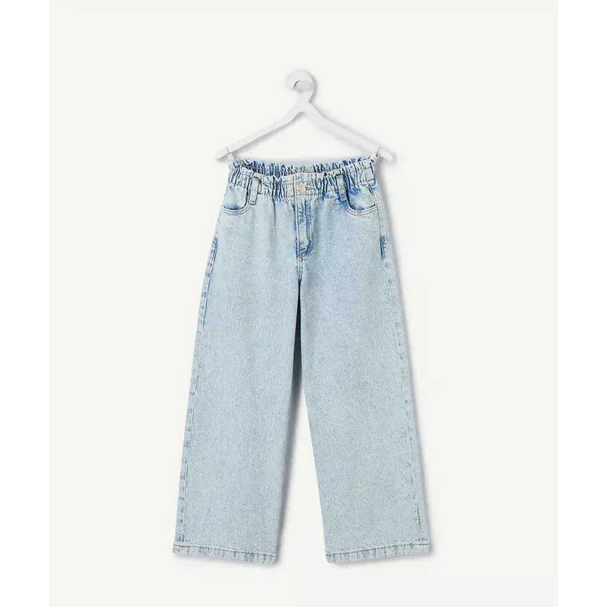 Jeans met wijde pijpen denim blauw, TAPE A L'OEIL