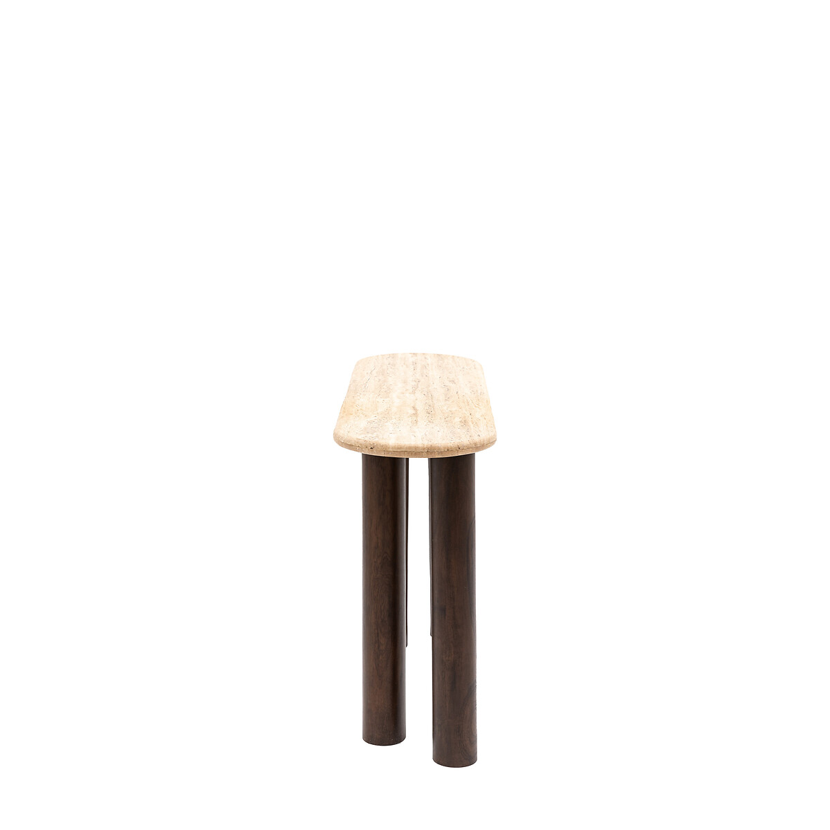 Trenton Travertine Console Table travertine, SO'HOME