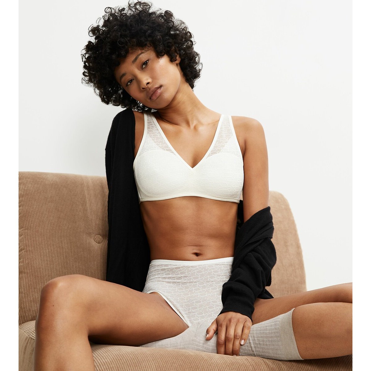 Signature Sheer Bra Without Underwiring off-white, TRIUMPH