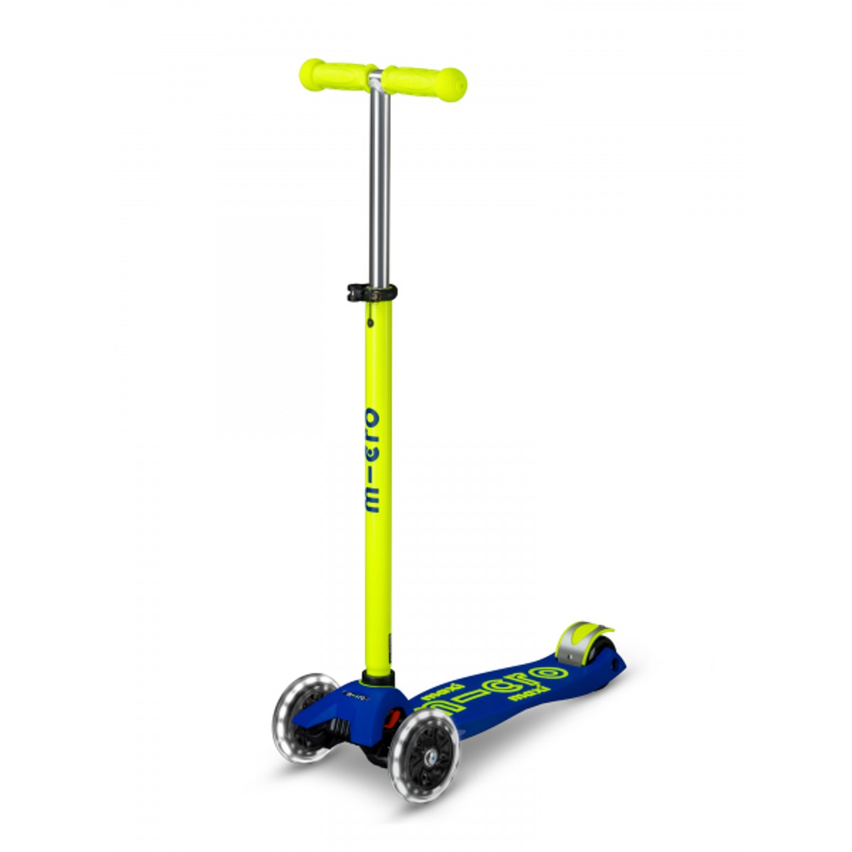 Maxi Micro Deluxe LED - Néon Canari jaune, MICRO MOBILITY