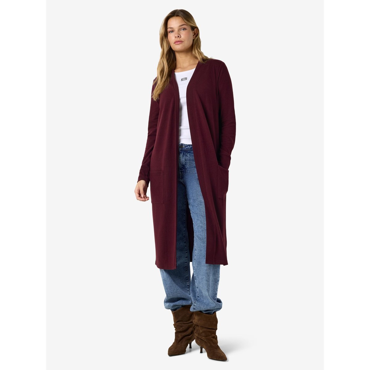 Cardigan violet - fig1, NOISY MAY
