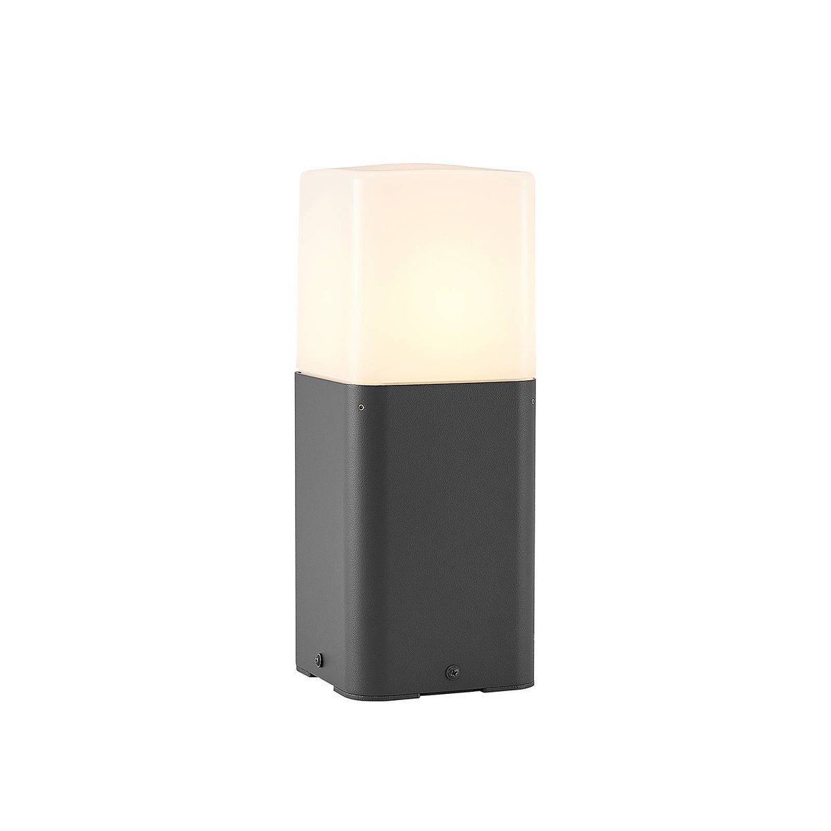 Luminaire extérieur en aluminium moderne anthracite, blanc, LUCANDE